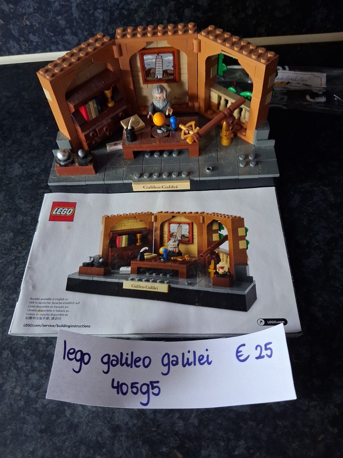 lego galileo galilei 40595 in perfecte staat, Ophalen