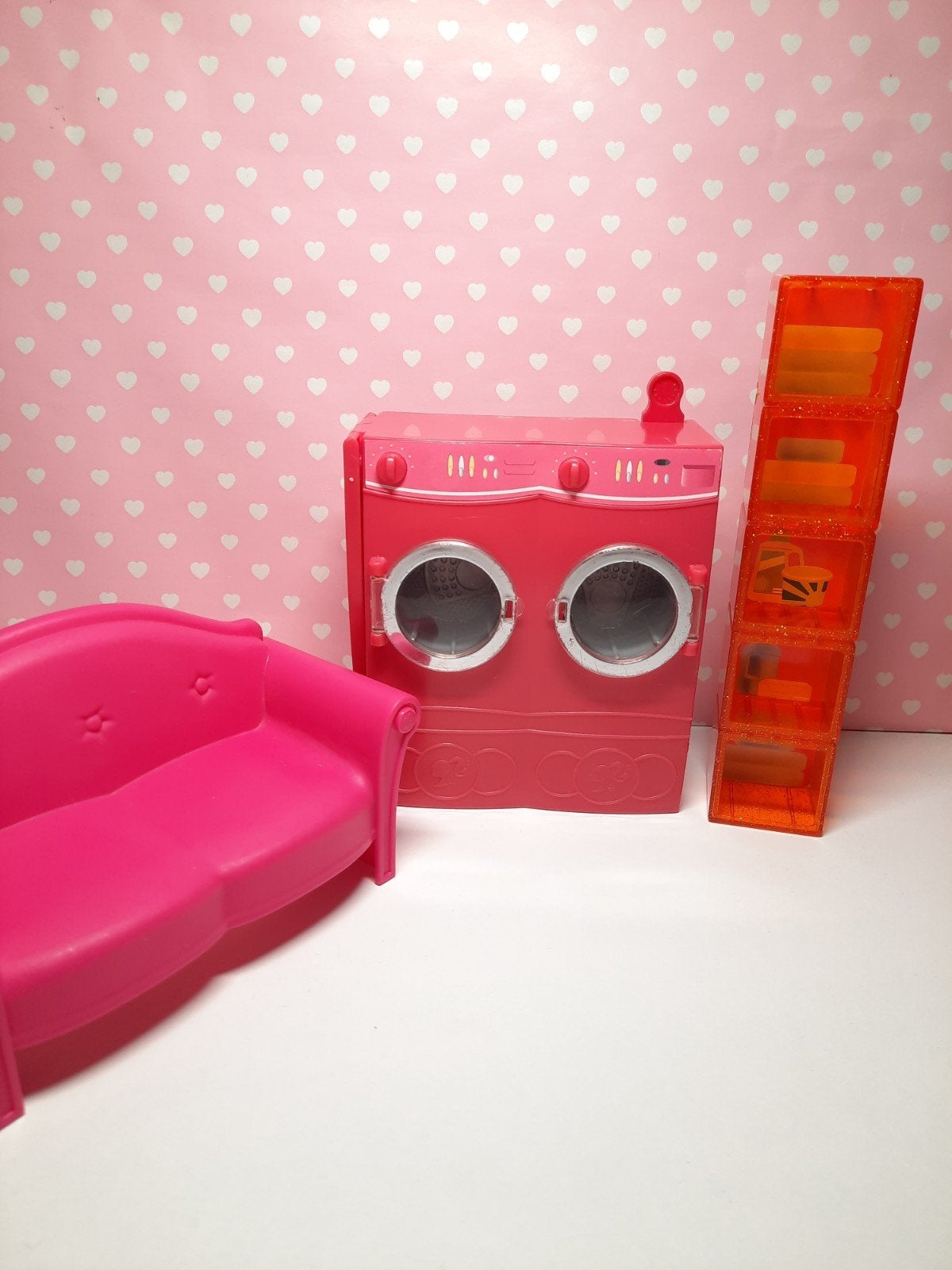 Barbie Spin to Clean Wasruimte Speelset, Ophalen of Verzenden, Gebruikt, Barbie