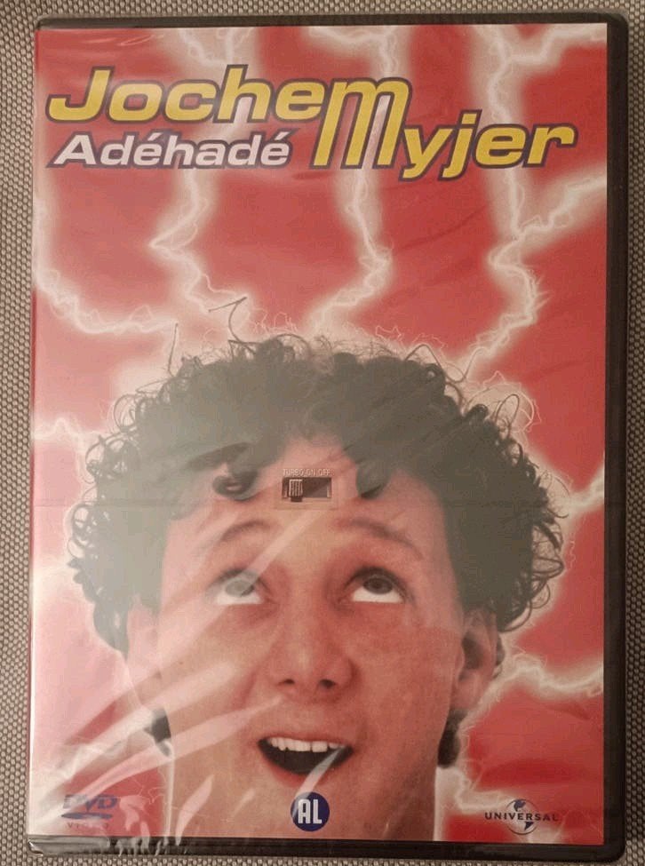 Jochem Myjer - Adéhadé DVD (Nieuw in verpakking), Stand-up of Theatershow, Alle leeftijden, Nederlands, Nieuw in verpakking