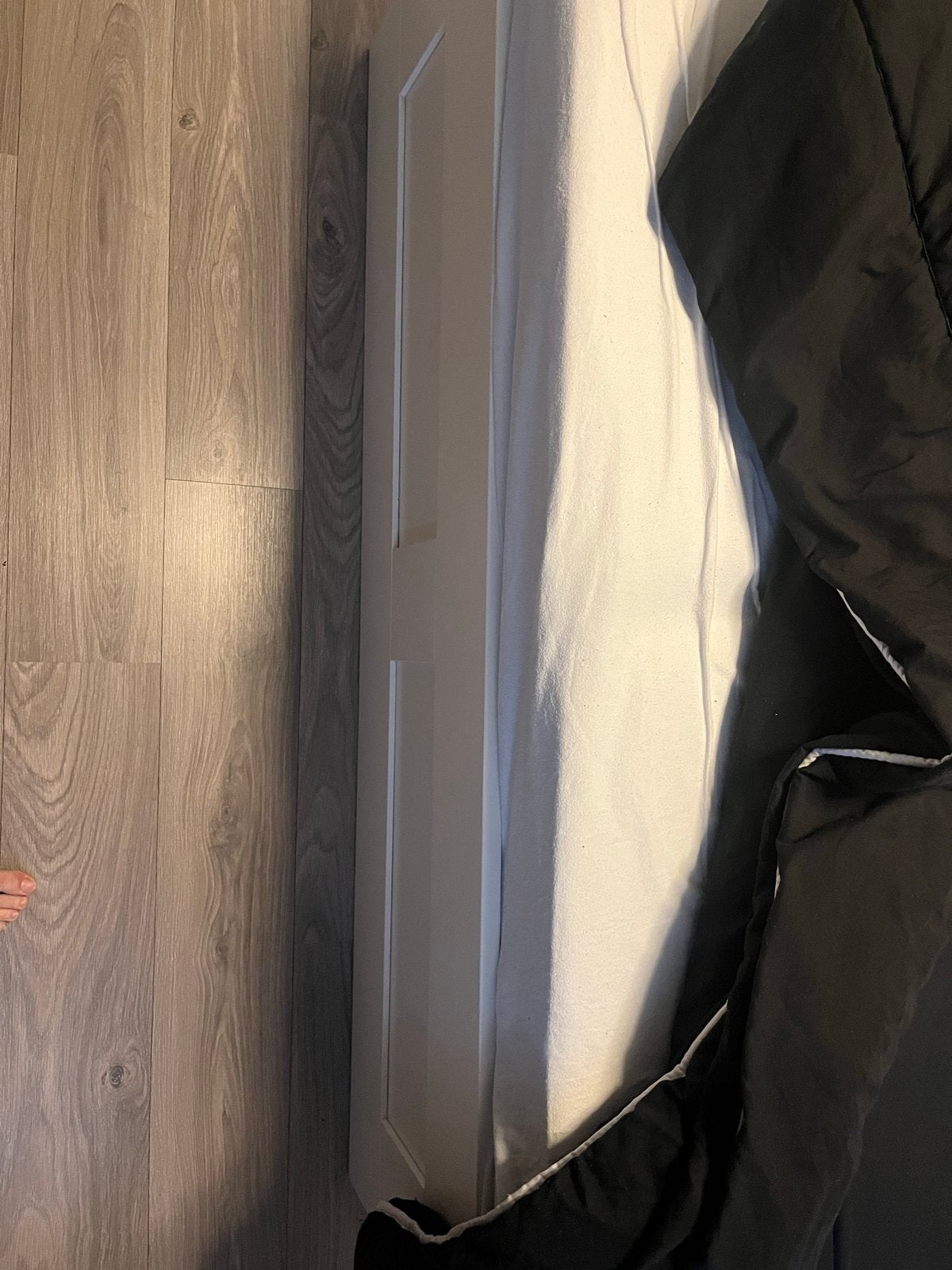 IKEA Brimnes bed met lades, wit, 160x200 cm, Huis en Inrichting, Slaapkamer | Bedden, Ophalen, Gebruikt, Wit, Tweepersoons