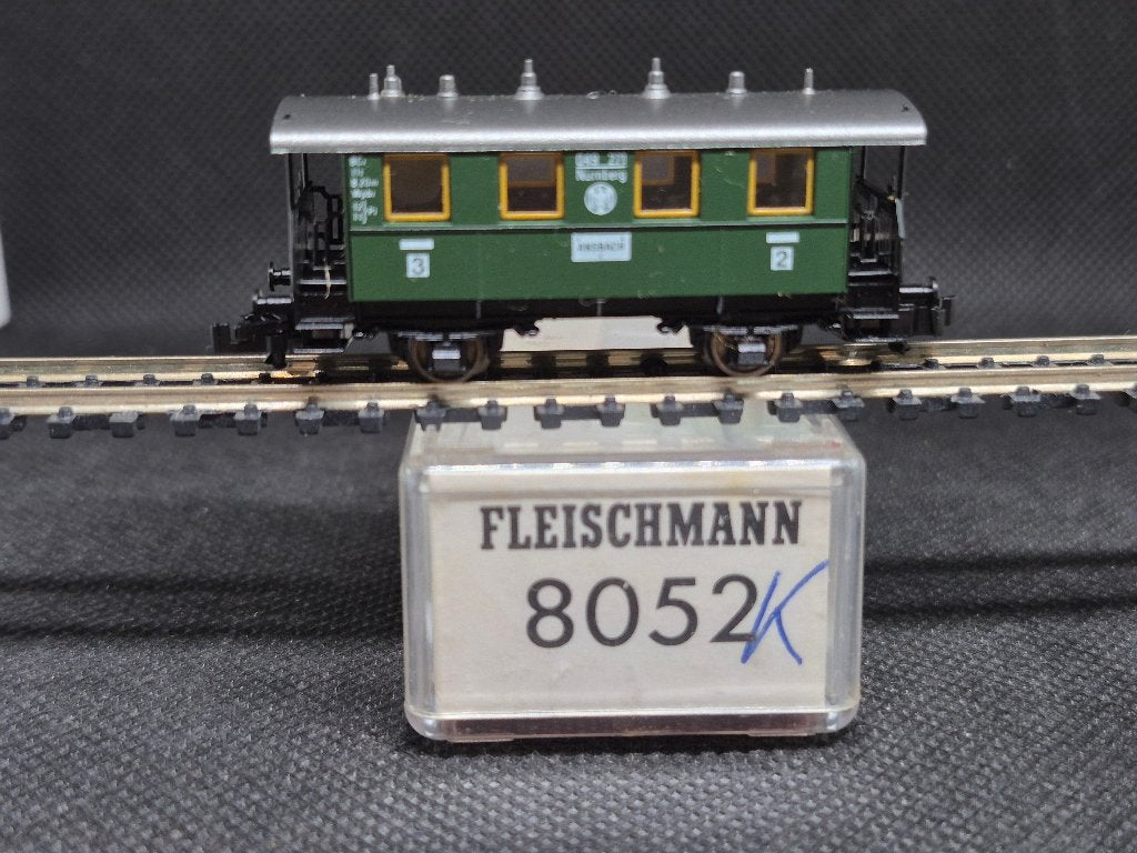 Fleischmann 8052 - DRG 'Lokalbahn' Pers.wagen Bci (16910), Hobby en Vrije tijd, Gebruikt, Gelijkstroom, Fleischmann, Wagon