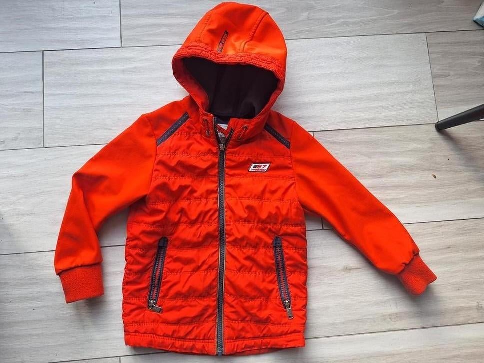 Vingino softshell jas maat 110/116, Kinderen en Baby's, Gebruikt, Jongen of Meisje, Ophalen of Verzenden, Vingino