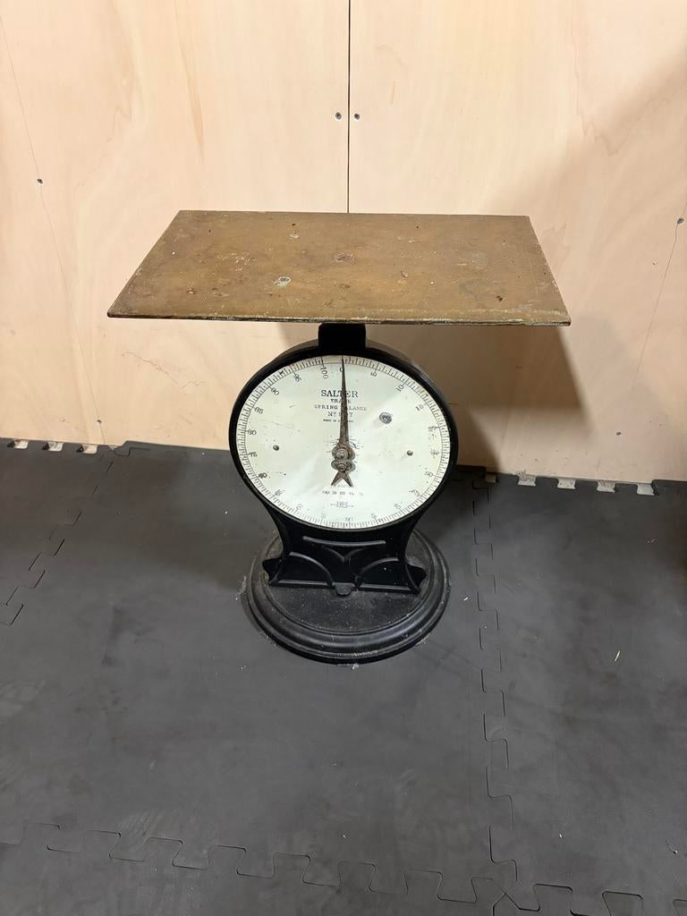 Antieke Salter weegschaal - Vintage weegschaal, Ophalen