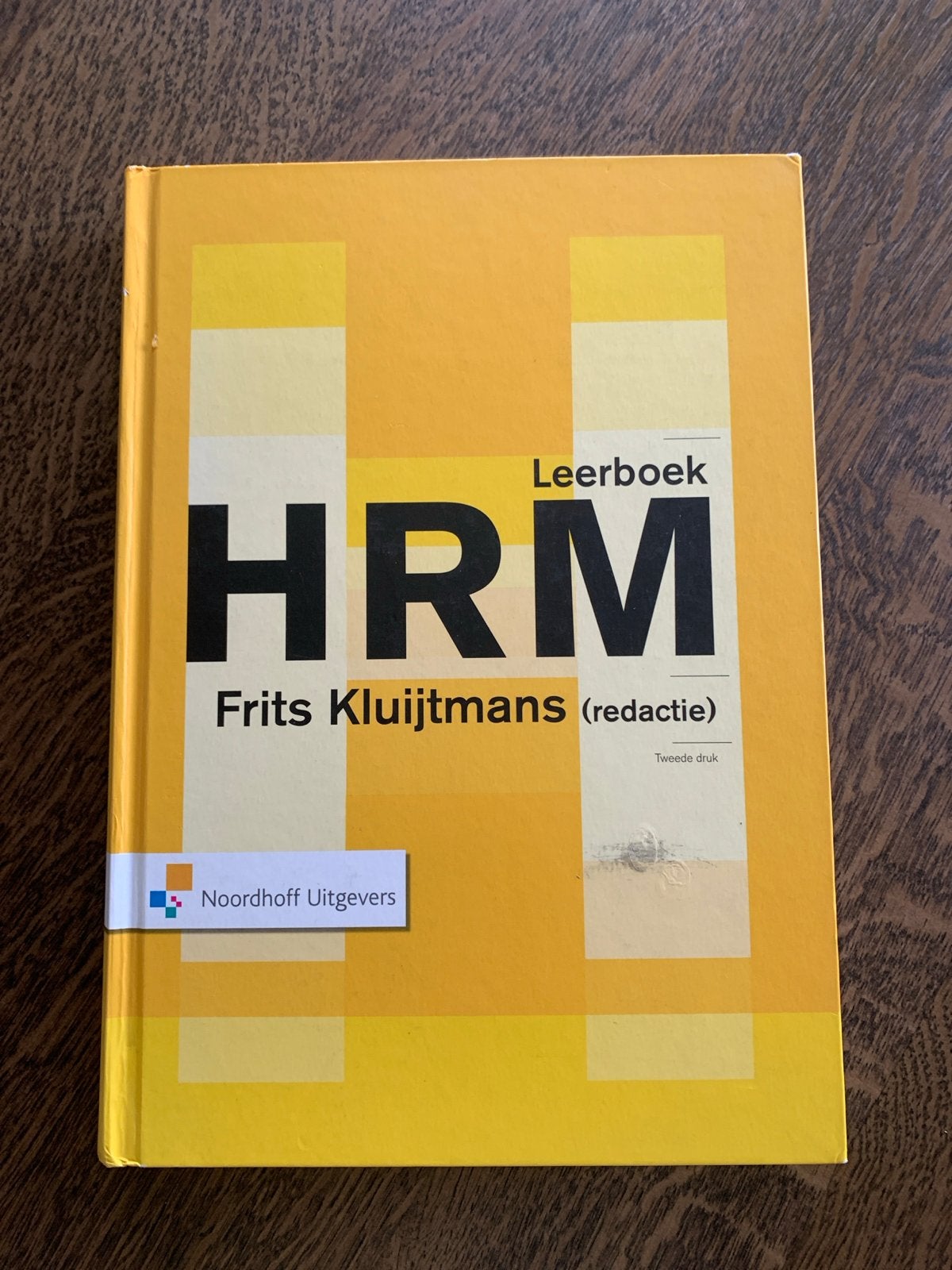 Leerboek HRM - Frits Kluijtmans (redactie) - Tweede druk, Boeken, Ophalen of Verzenden, Gamma, Zo goed als nieuw, HBO