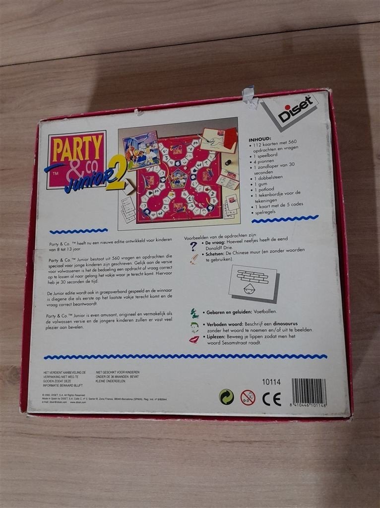 party en co junior 2 - s5425, Verzenden, Zo goed als nieuw
