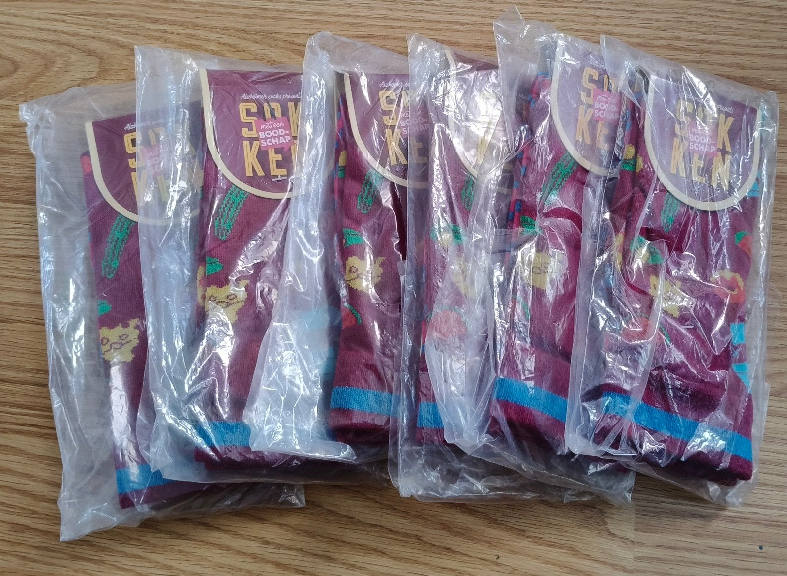 Alzheimer Socks - Sokken met een boodschap (maat 39-42), Sokken en Kniesokken, Nieuw, Ophalen of Verzenden, Maat 39 t/m 42