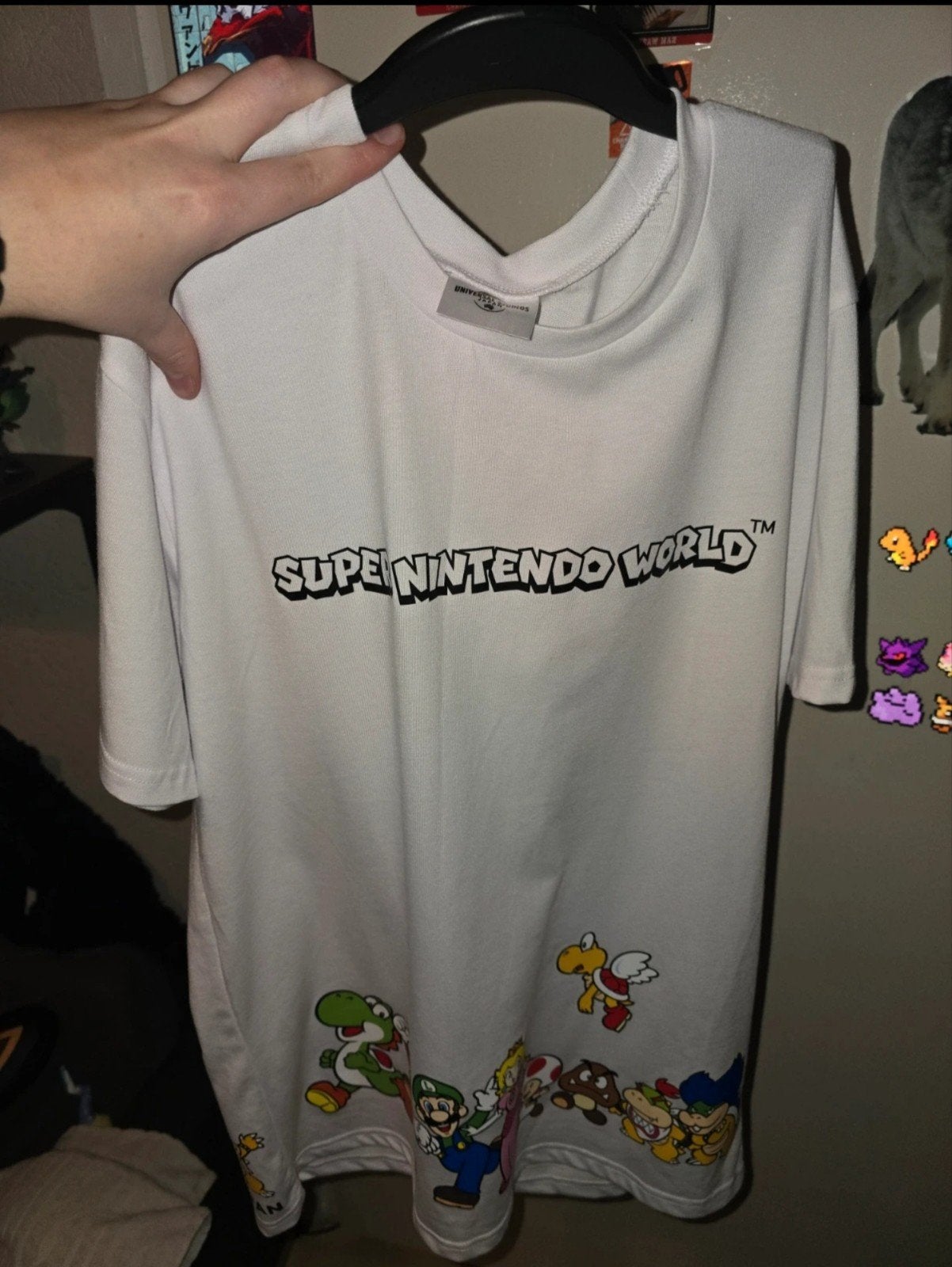 Super Nintendo World T-shirt - Universal Studios Japan, Ophalen of Verzenden, Nieuw, Maat 36 (S), Wit