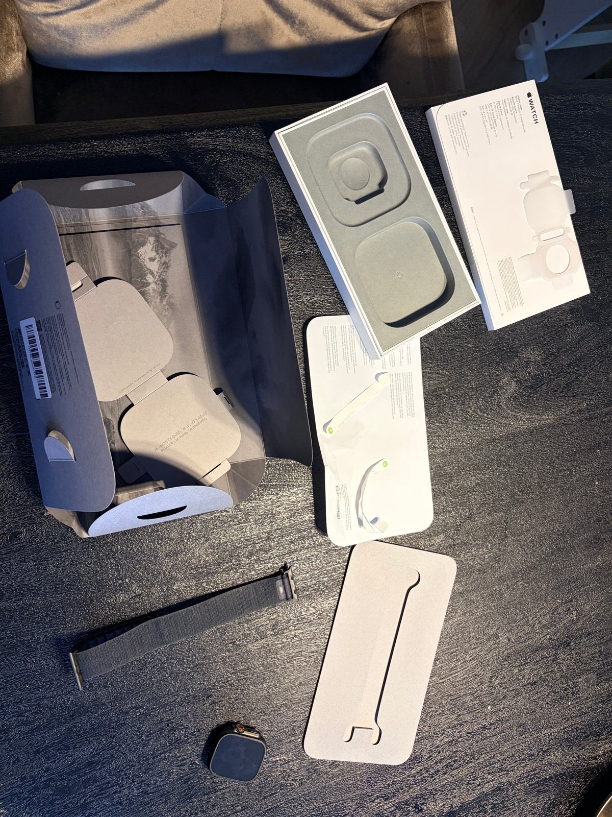 Apple Watch Ultra 3 - Nieuw in doos, Sieraden, Tassen en Uiterlijk, Smartwatches, Afstand, Zwart, IOS, Nieuw