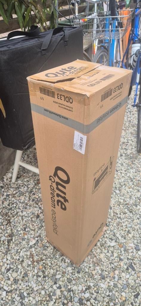 Qute Q-dream easyfold campingbed matras, Ophalen, Nieuw, Minder dan 140 cm, Matras