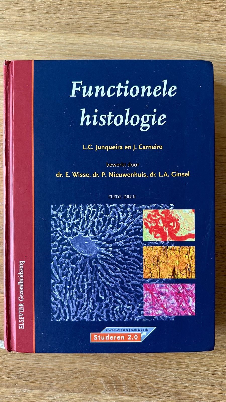 Functionele Histologie - L.C. Junqueira en J. Carneiro, Boeken, Ophalen of Verzenden, Beta, Gelezen, HBO