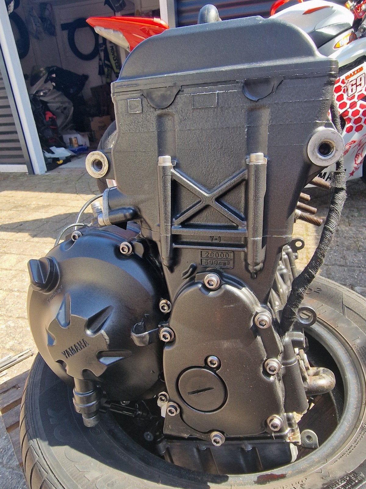 YAMAHA YZF R6 MOTORBLOK, Ophalen of Verzenden