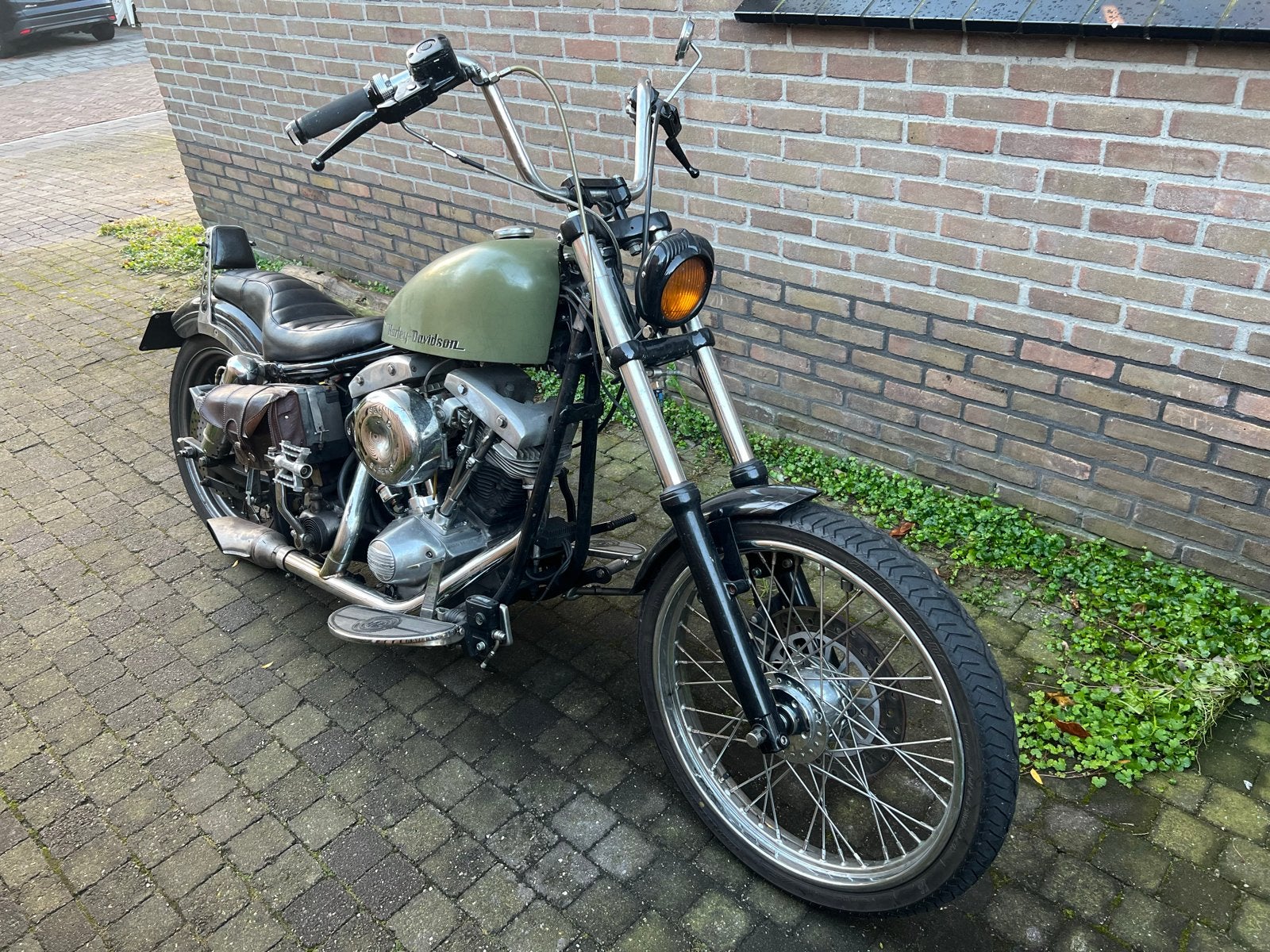 Unieke Harley-Davidson Chopper - Custom build matching nrs, 2 cilinders, Gebruikt, Particulier, Meer dan 35 kW