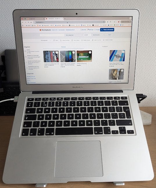 Macbook Air 13 inch (2015), Computers en Software, Apple Macbooks, Qwerty, 8 GB, 13 inch, Minder dan 2 Ghz