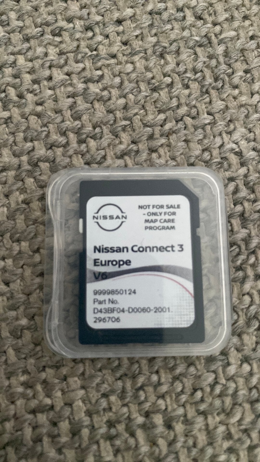 Nissan sd kaart navigatie connect 3 V6., Computers en Software, Navigatiesoftware, Ophalen of Verzenden, Zo goed als nieuw, Heel Europa