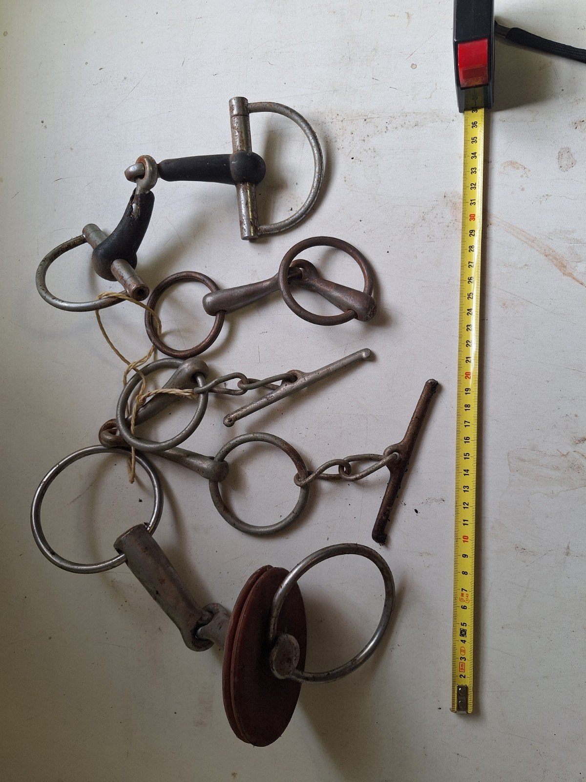 verschillende paarden bitjes, Antiek en Kunst, Curiosa en Brocante, Ophalen of Verzenden