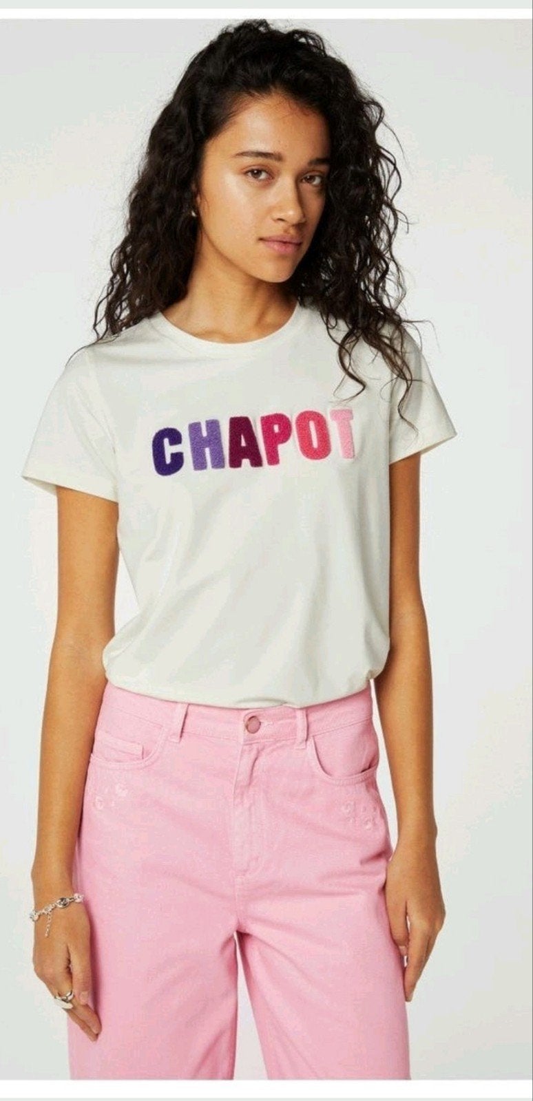 Fabienne Chapot Terry shirt met opdruk maat M *nieuw *, Kleding | Dames, Maat 38/40 (M), Nieuw, Ophalen of Verzenden, Fabienne Chapot