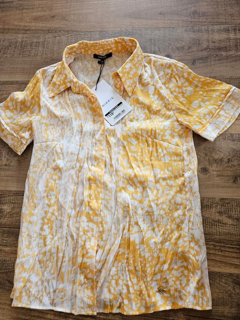 Nieuwe Nikkie Blouse Maat 34/36, Geel, Nieuw, Ophalen of Verzenden, Nikkie