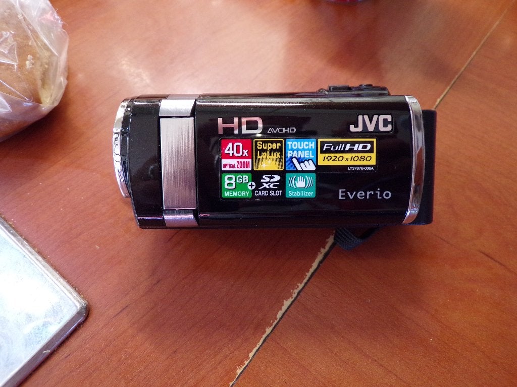 JVC GZ-HM655BE Full HD videocamera, Gebruikt, 20x of meer, Ophalen of Verzenden, Geheugenkaart