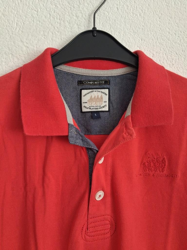 Van Santen & Van Santen Polo Shirt - Maat L, Maat 52/54 (L), Ophalen of Verzenden, Zo goed als nieuw, Van Santen & Van Santen