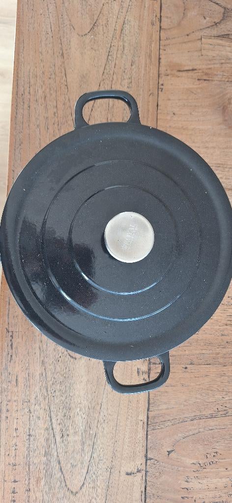 Gietijzeren braadpan, Huis en Inrichting, Keuken | Potten en Pannen, Ophalen, Zo goed als nieuw, Gietijzer, Koekenpan of Braadpan