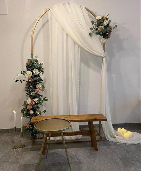 Pilaren / Zuilen / Backdrops / Bloemenboog / Metalen frames, Ophalen of Verzenden