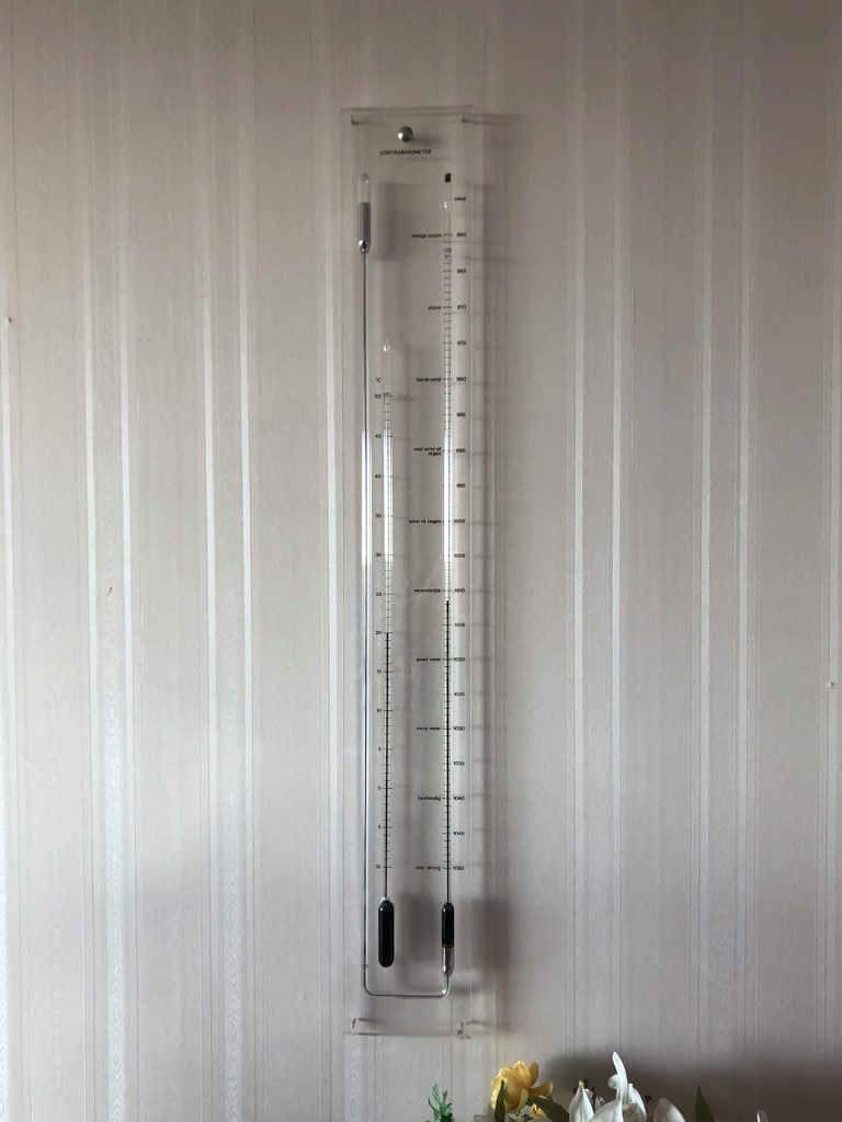 Contrabarometer, Ophalen, Zo goed als nieuw, Barometer