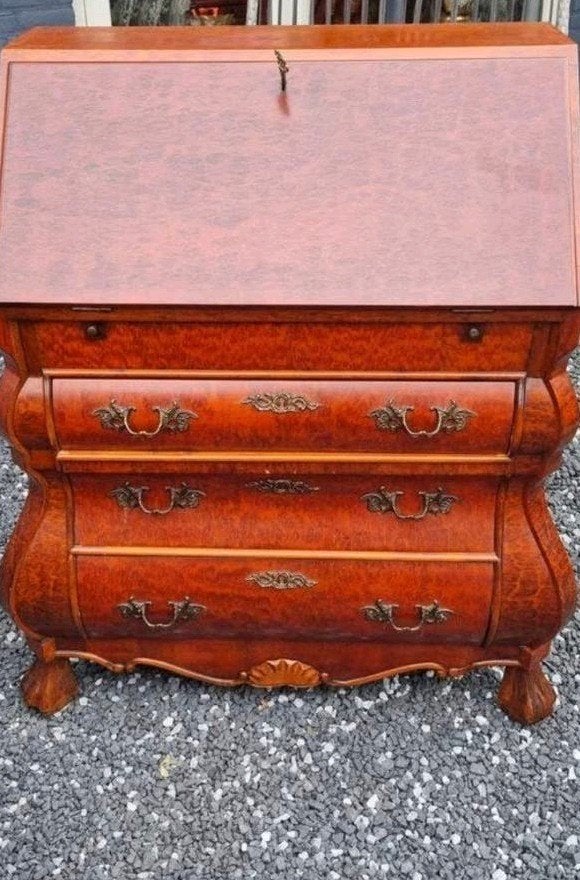 Antiek Biedermeier secretaire bureau, Ophalen of Verzenden