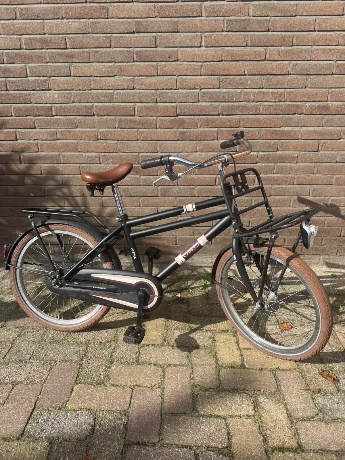 Alpina cargo fiets, Fietsen en Brommers, Ophalen, Terugtraprem, Gebruikt, Handrem
