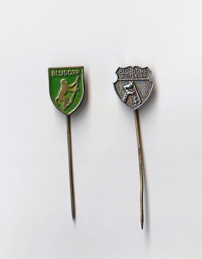 2 leuke speldjes van Diergaarde Blijdorp Rotterdam, Ophalen of Verzenden, Gebruikt, Overige onderwerpen, Speldje of Pin
