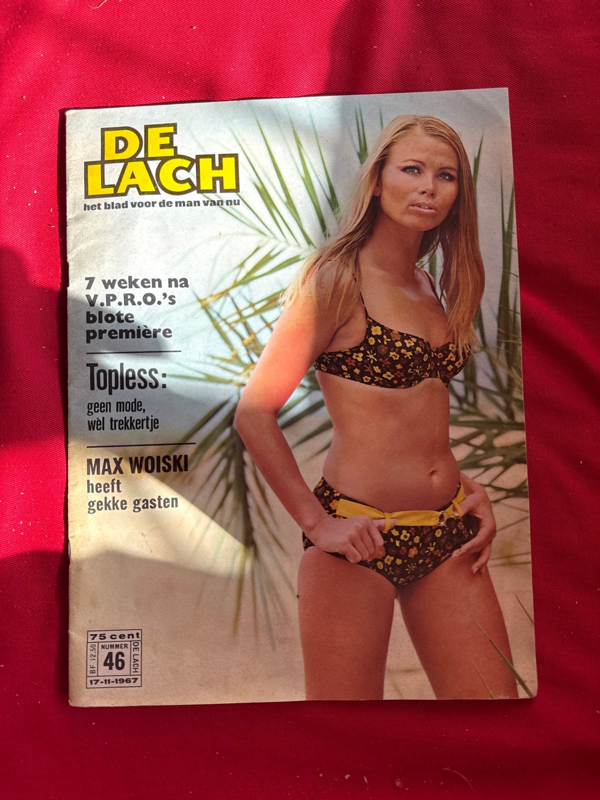De Lach - Nummer 46 - 17 november 1967 - Zeer goede staat!, Ophalen, Zo goed als nieuw, Overige typen