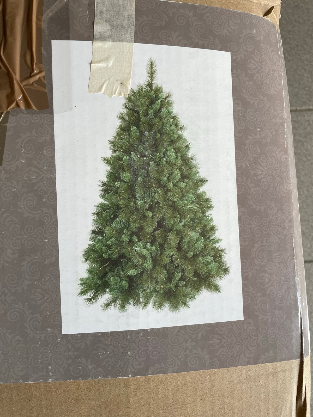 Luxe Kunstkerstboom Atlanta 180cm, Diversen, Kerst, Ophalen, Gebruikt