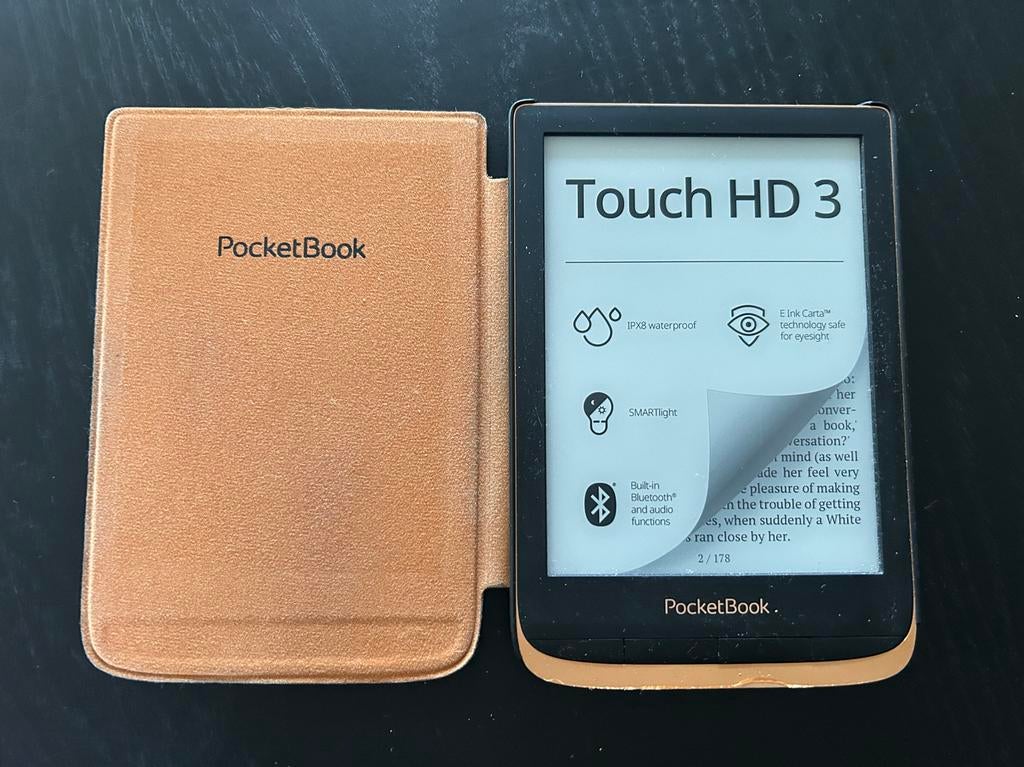 PocketBook E-reader Touch HD3, Computers en Software, E-readers, Ophalen of Verzenden, Gebruikt, 6 inch of minder, 8 GB