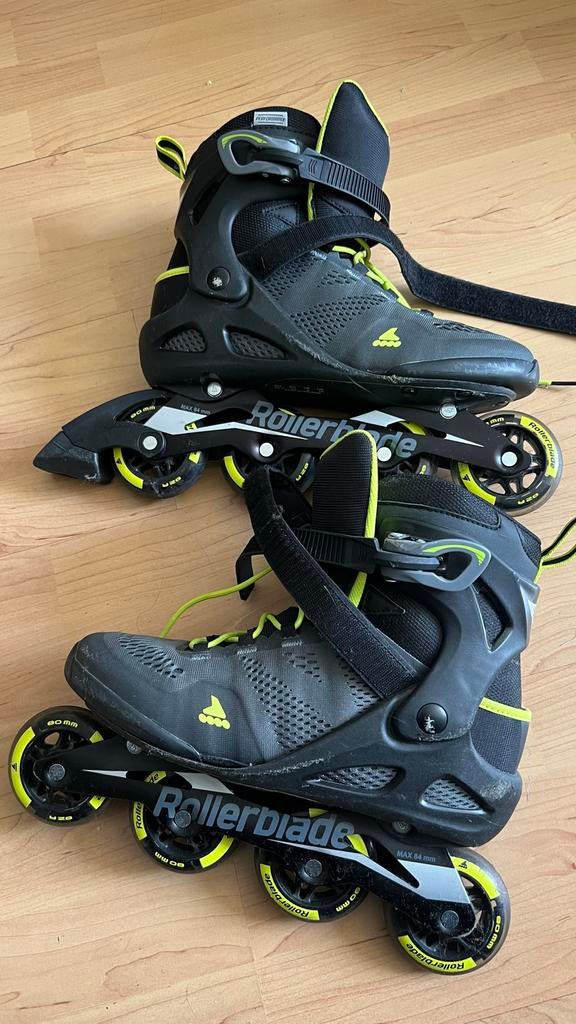 Rollerblade Macroblade 80 Maat 43, Overige merken, Gebruikt, Heren, Ophalen of Verzenden