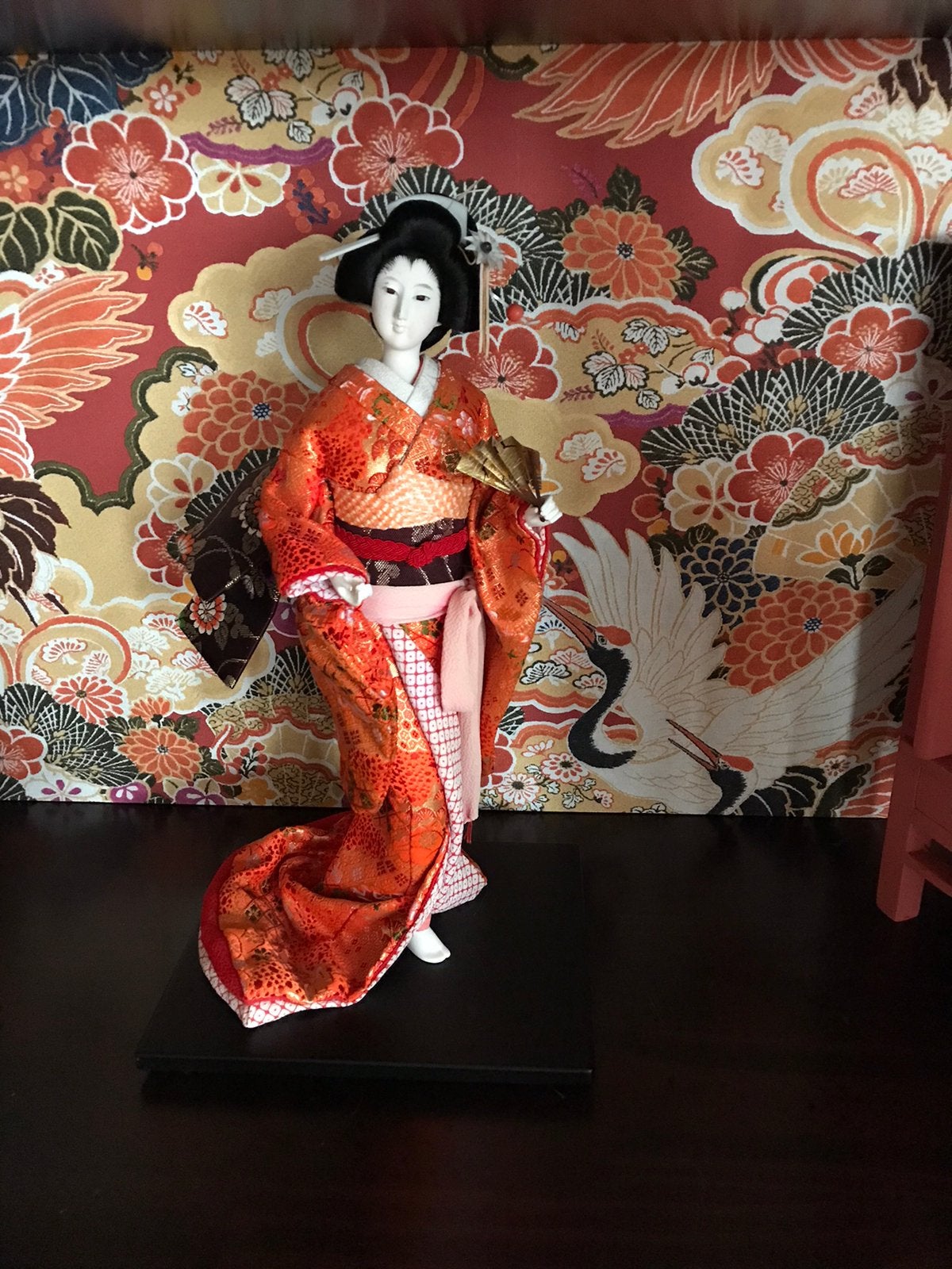 Japanse geisha pop Japans, Antiek en Kunst, Kunst | Niet-Westerse kunst, Ophalen of Verzenden