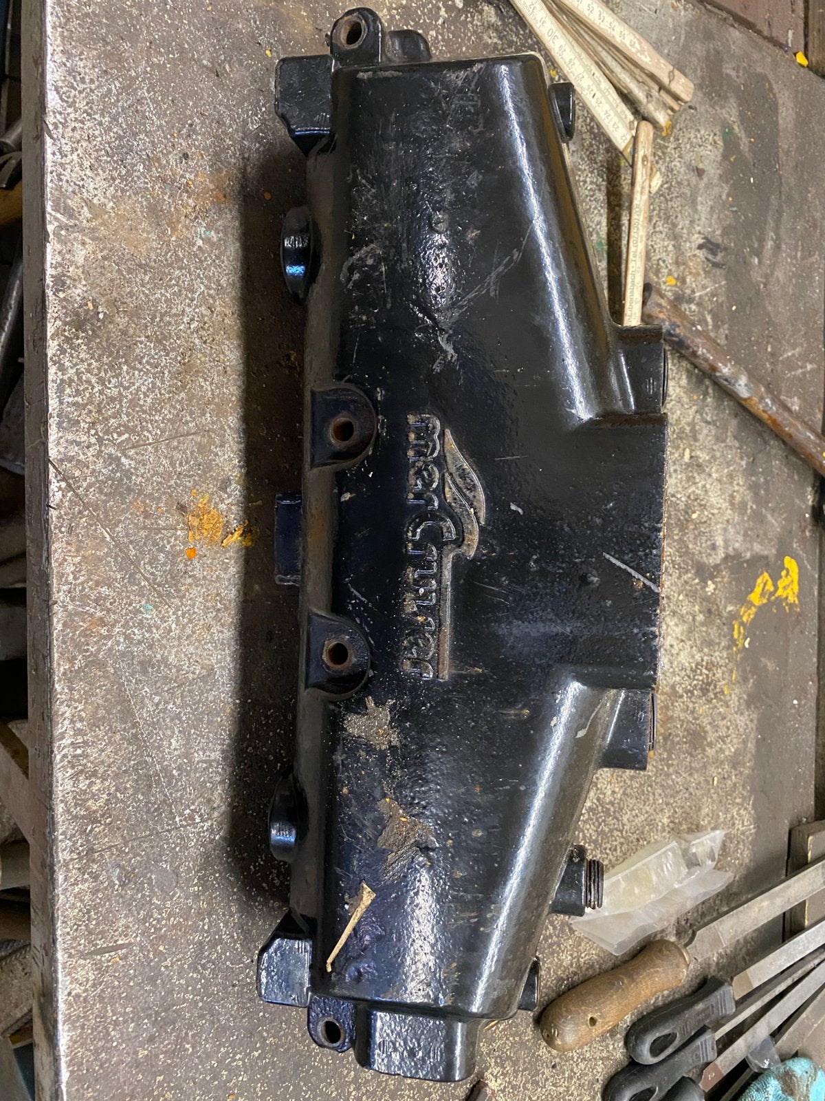 Mercruiser uitlaat V8, Ophalen of Verzenden, Gebruikt, Motor en Techniek, Motorboot