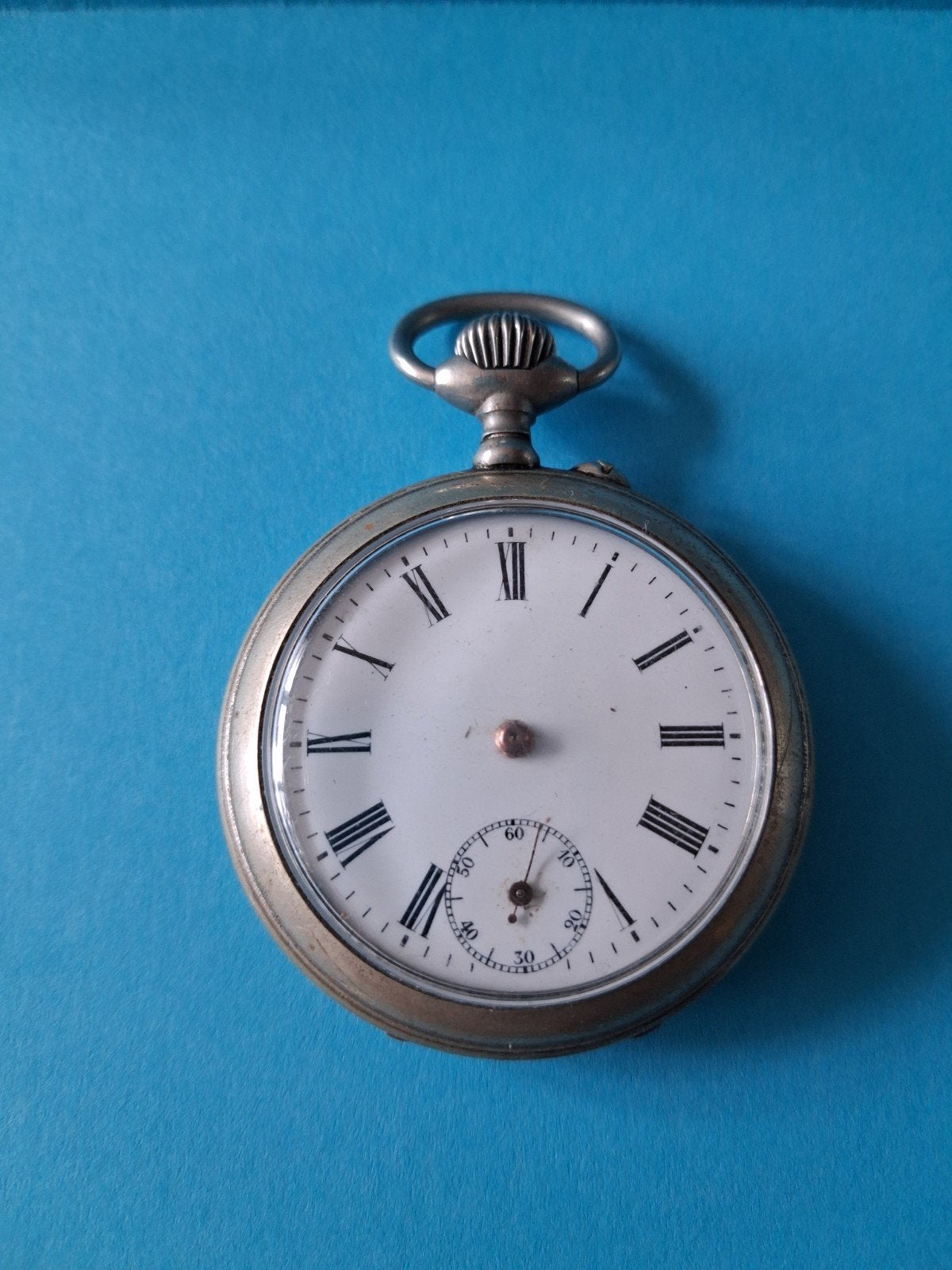 Oud zakhorloge, Ophalen of Verzenden, Staal, Overige merken