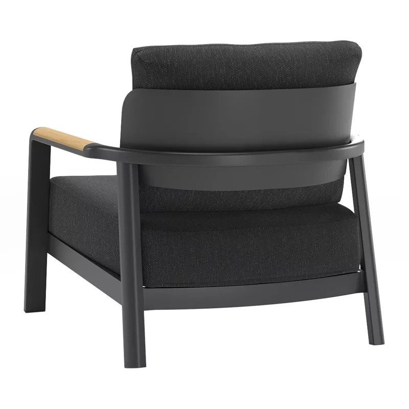 loungestoelen black weather+ softtouch kussen, Ophalen, Zo goed als nieuw, Aluminium