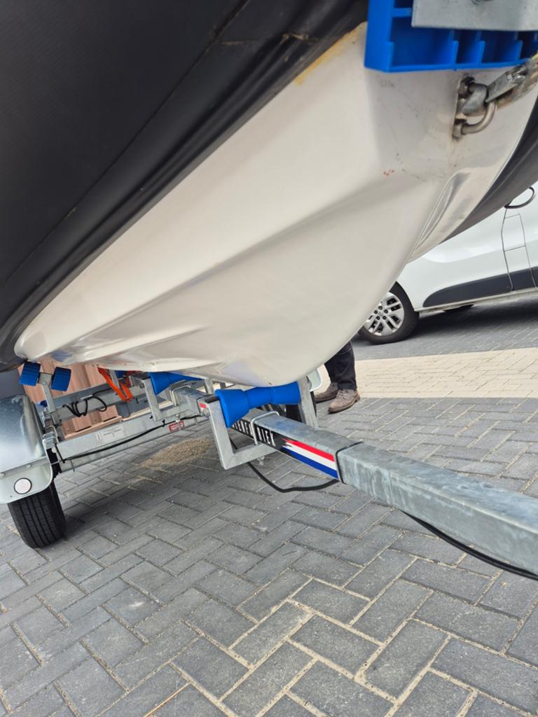 Hibo RIB 360 + Suzuki 15pk 4takt, set uit 2011., Gebruikt, Inclusief motor, Hibo, Ophalen