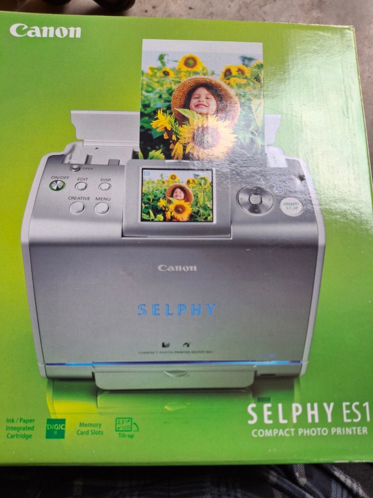Canon Selphy ES1 Compacte Fotoprinter, Fotoprinter, Canon, Thermo-printer, Nieuw