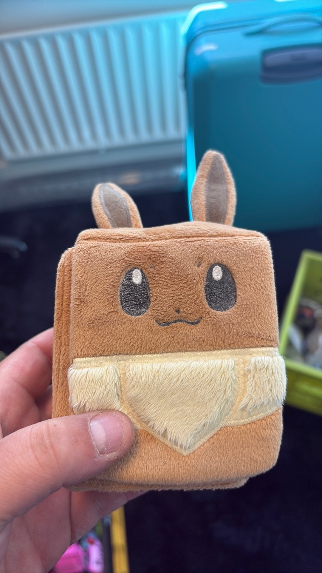 Eevee doosje, Ophalen, Zo goed als nieuw