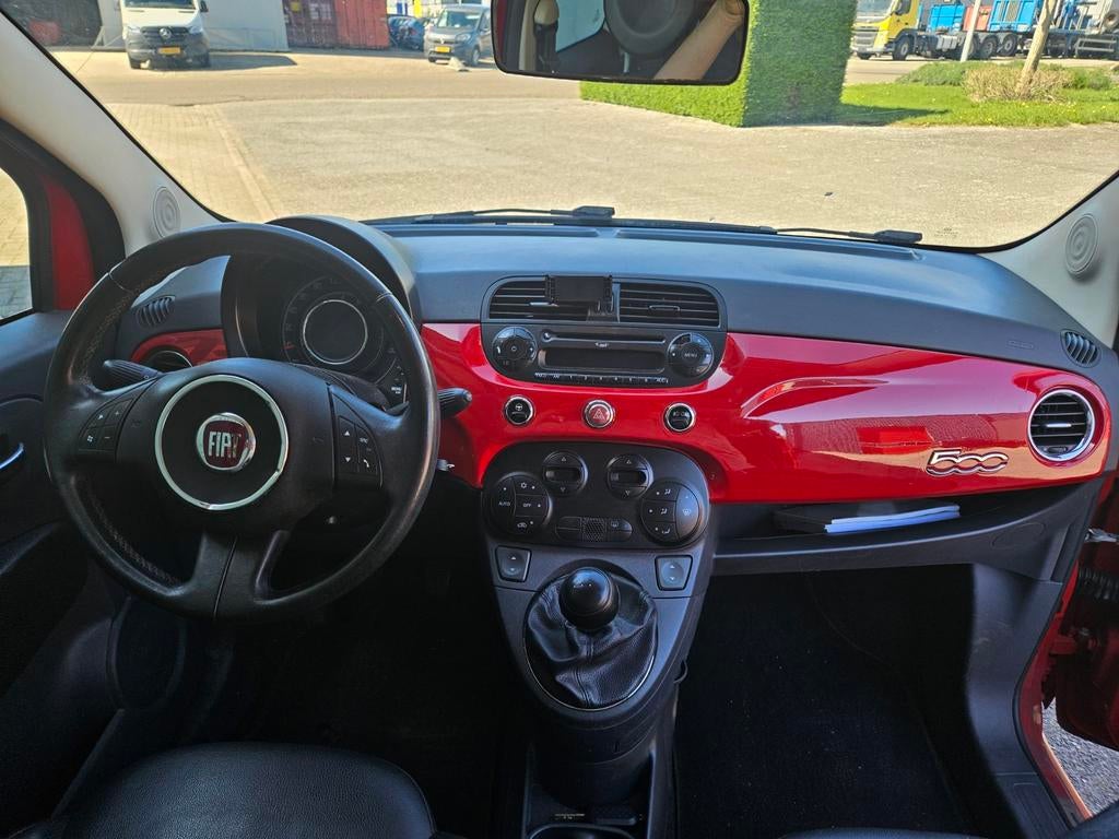 Fiat 500 1.2 C APK | AIRCO | NIEUWE BANDEN | INRUIL, Auto's, Voorwielaandrijving, 840 kg, 4 stoelen, Sound system