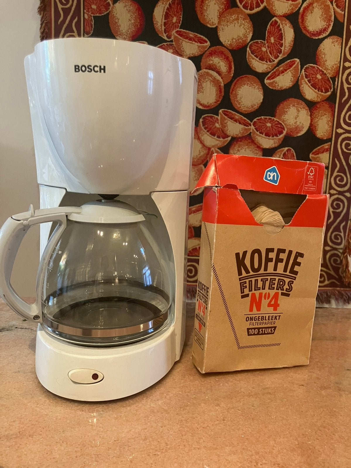 Filter koffiezetapparaat Bosch, Gebruikt, 10 kopjes of meer, Koffiemachine, Gemalen koffie