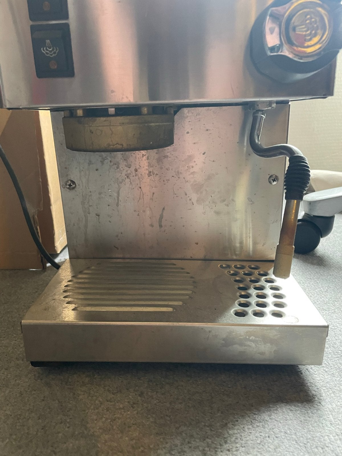 Rancilio Silvia Espressomachine voor onderdelen, Ophalen, Afneembaar waterreservoir, Gebruikt, Espresso apparaat