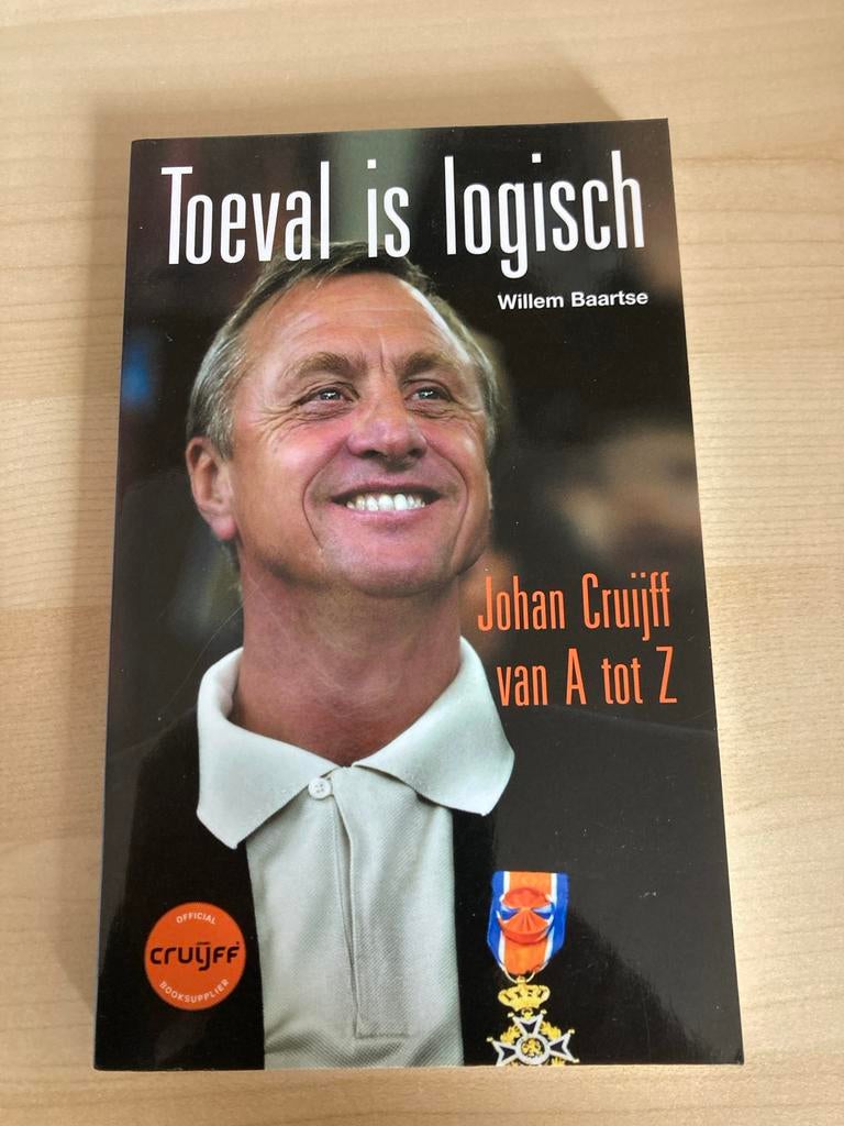 Toeval is logisch - Johan Cruijff van A tot Z, Ophalen of Verzenden, Zo goed als nieuw, Overige sporten