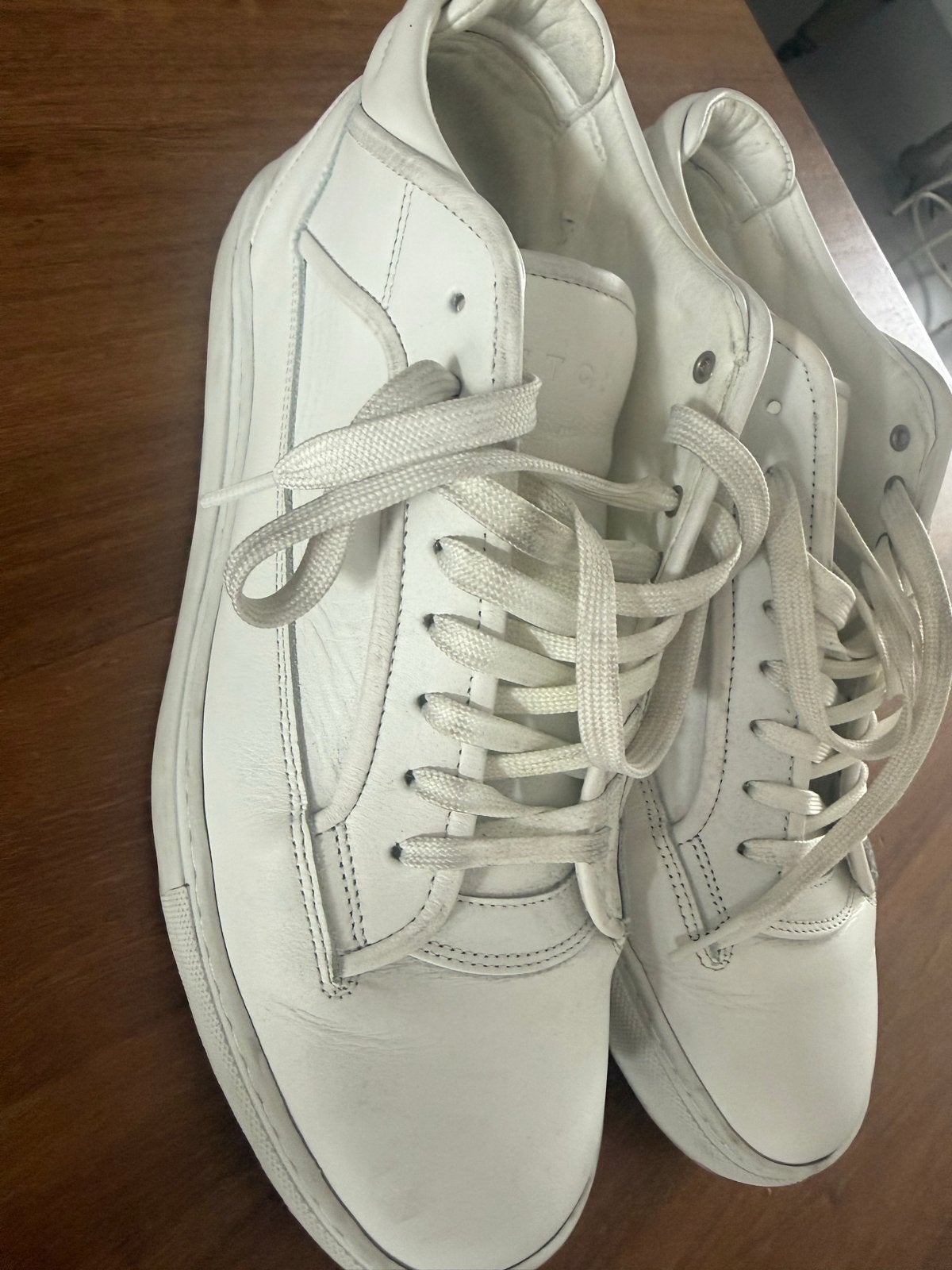 ETQ Amsterdam sneakers maat 44, Ophalen of Verzenden, Zo goed als nieuw, Wit, Sneakers of Gympen