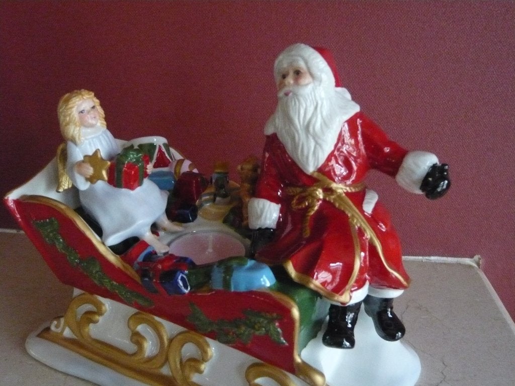Villeroy & Boch Christmas Toy's  nostalgic slee groot 20cm, Ophalen of Verzenden, Zo goed als nieuw