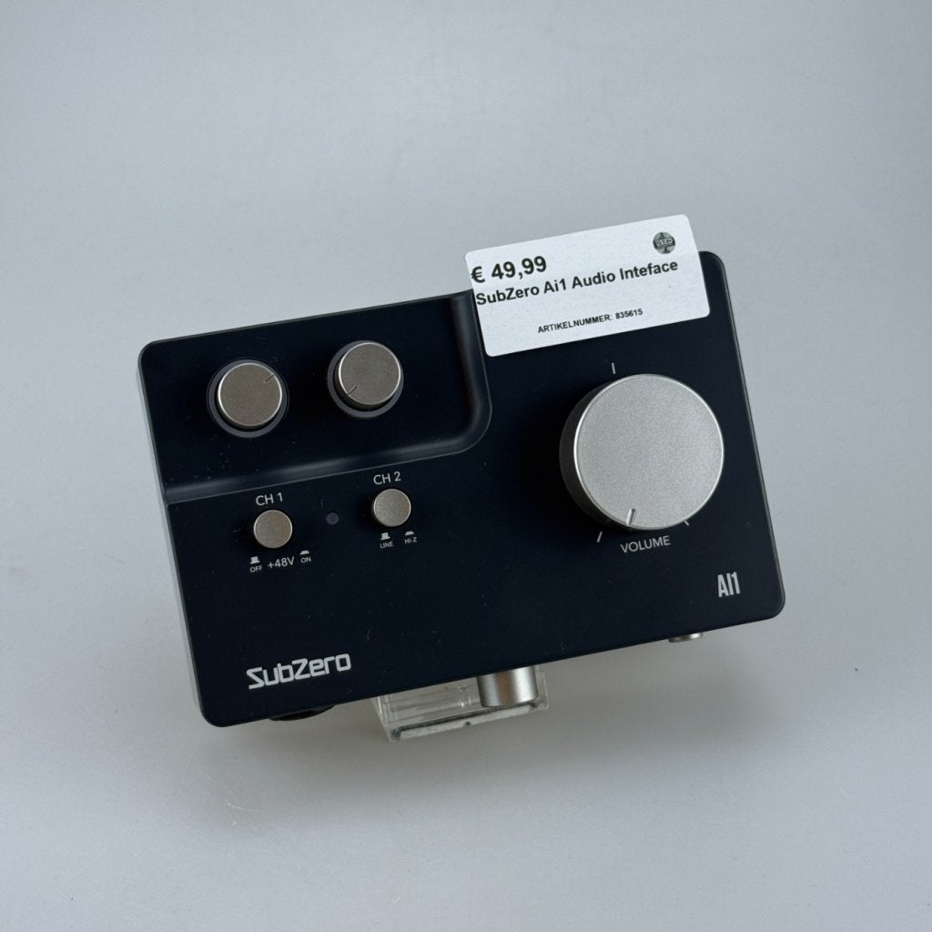 SubZero Ai1 Audio Inteface, Flex Ltd., Gebruikt, https://flex.com/contact-us, Nobelstraat 10, 5807 GA Oostrum LB, Limburg, Nederland