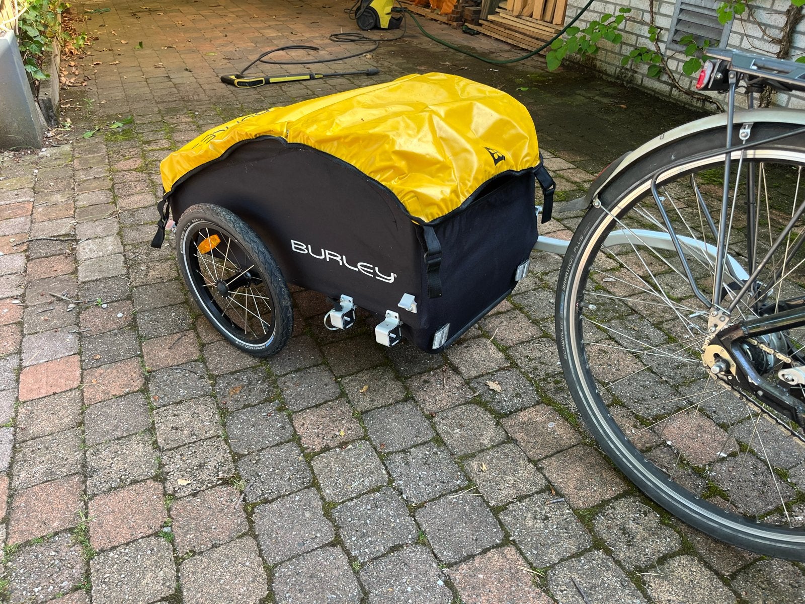 Burley Nomad fietskar - Zo goed als nieuw, Ophalen, Zo goed als nieuw, Bagagekar