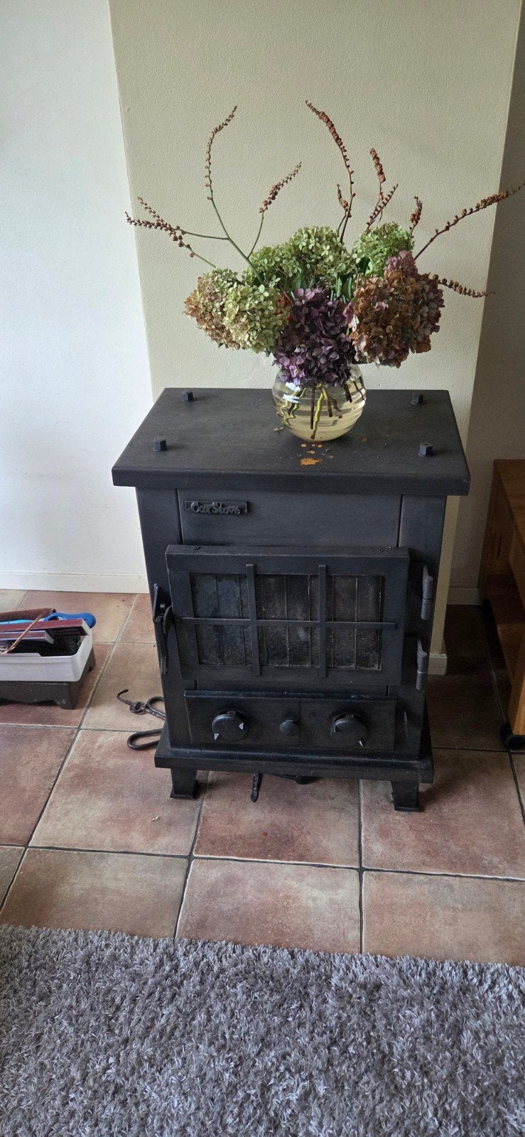 Cox Stove Houthaard - Ophalen in Leiderdorp, Ophalen of Verzenden, Gebruikt, Vrijstaande haard, Houthaard
