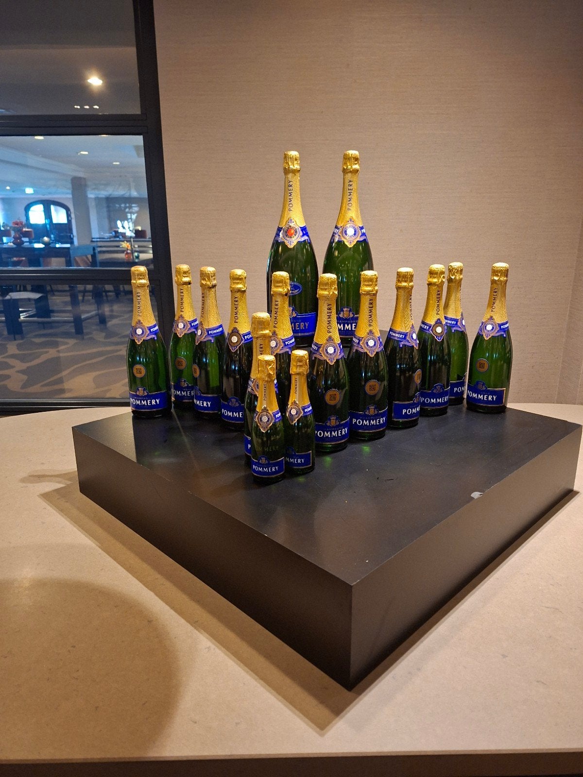 Dummy flessen Pommery - Decoratieve Champagneflessen, Ophalen of Verzenden